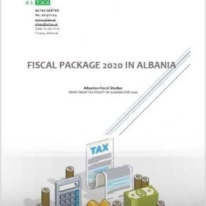 Fiscal package 2020 in Albania