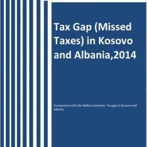 Tax gap in Kosovo and Albania, 2014
