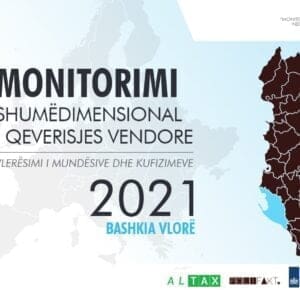 Prezantimi - Monitorimi shumëdimensional i qeverisjes vendore, 2021 - Vlorë
